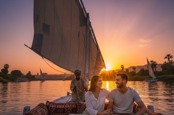 Private Sunset Felucca Sailing in Luxor – 2-Hour Romantic Nile