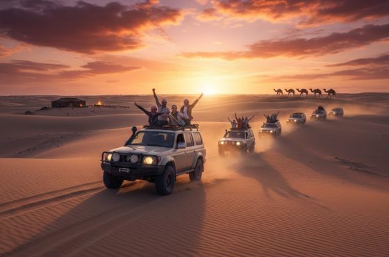 Adventure Tourism in Egypt: Desert Safaris and Camel Treks